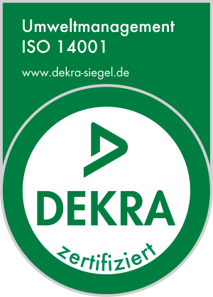 ISO 14001:2015 Zertifikat für Umweltmanagement